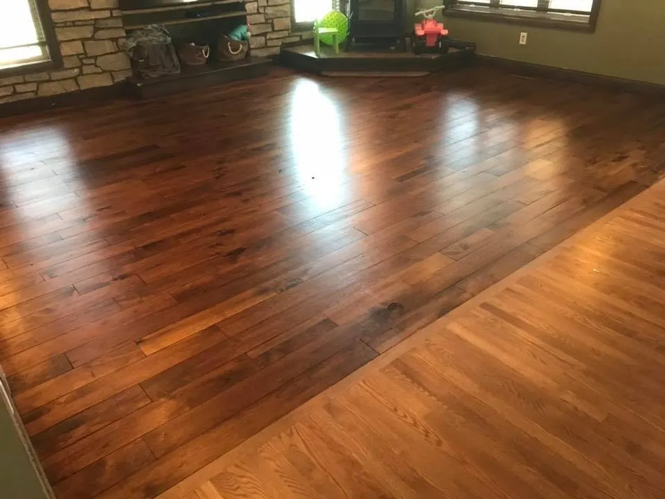 hardwood floor by Bodanske Wood Flooring