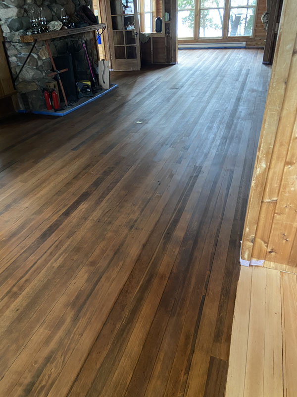Hardwood Floor Refinishing progress by Bodanske Wood Flooring 01