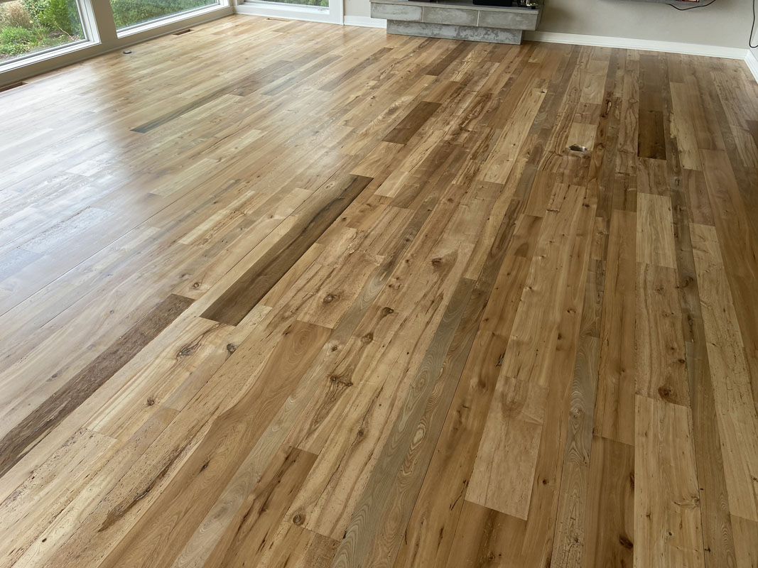 New hardwood floor installation by Bodanske Wood Flooring 01