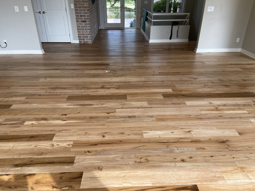 New hardwood floor installation by Bodanske Wood Flooring 04