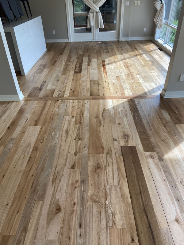 New hardwood floor installation by Bodanske Wood Flooring 05