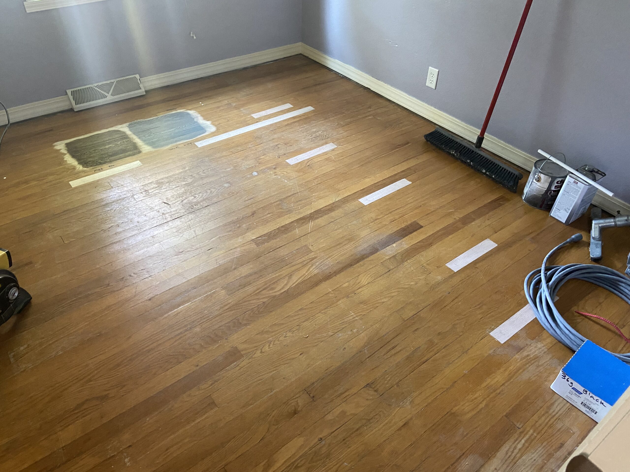 Before Hardwood Floor Restoration by Bodanske Wood Flooring 02