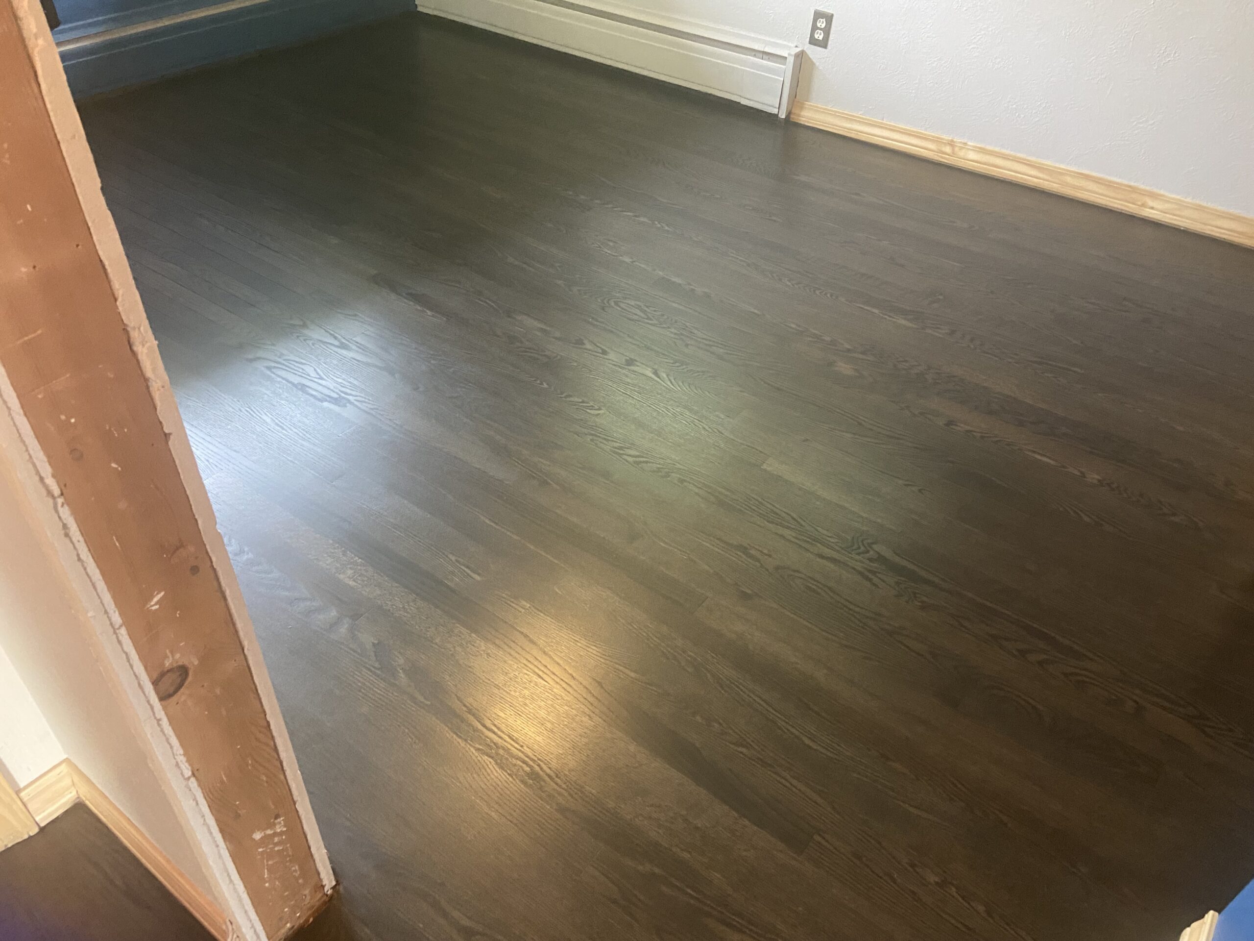 hardwood floor refinished by Bodanske Wood Flooring