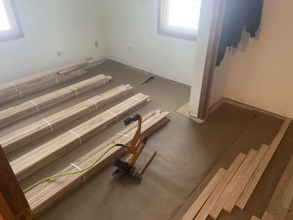 Bodanske Hardwood Floor Installation project D img 1