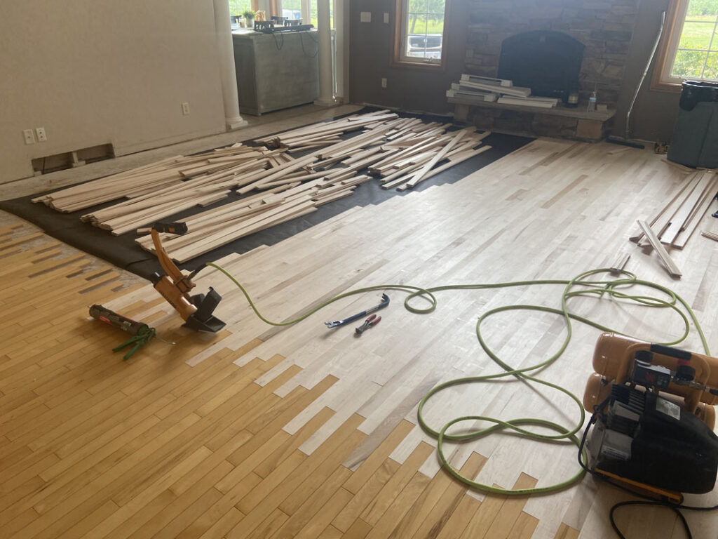 Bodanske wood flooring replacing old wood floors 2